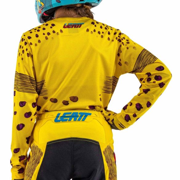 Leatt MX Ride 3.5  yellow-purple ruhaszett