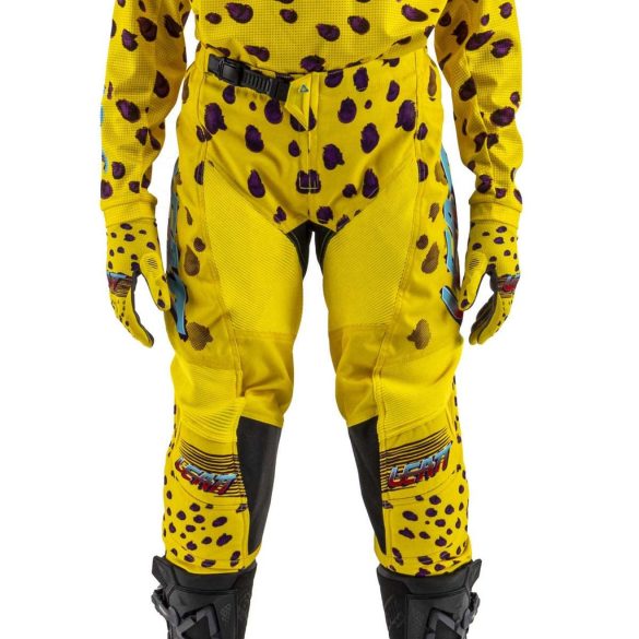 Leatt MX Ride 3.5  yellow-purple ruhaszett