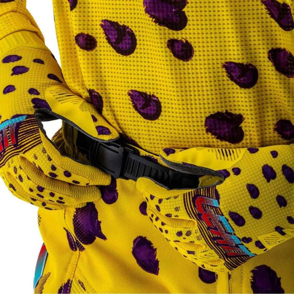 Leatt MX Ride 3.5  yellow-purple ruhaszett