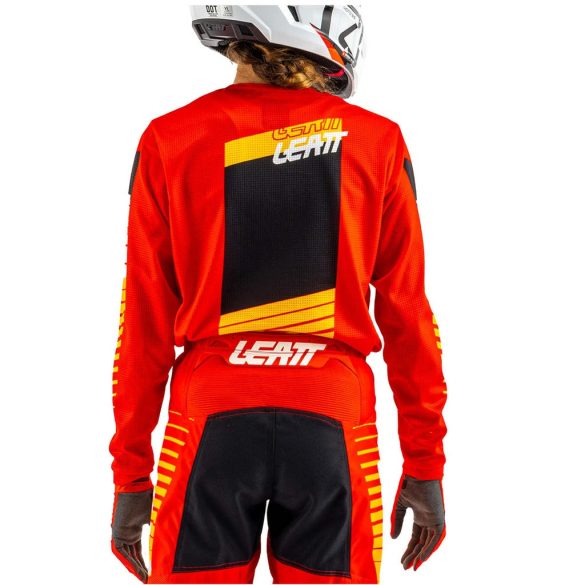 Leatt MX Ride 3.5  red-yellow ruhaszett