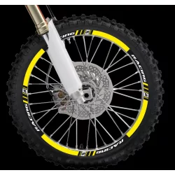 Blackbird felni matrica szett, sárga