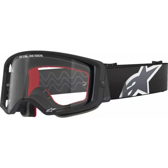 ALPINESTARS SUPERTECH CORP SZEMÜVEG FEKETE, VIZTISZTA LENCSÉVEL