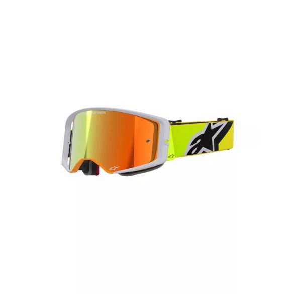 ALPINESTARS SUPERTECH CORP SZEMÜVEG ACID, PIROS TÜKRŐS LENCSÉVEL