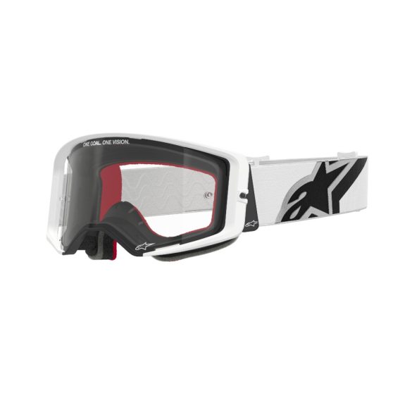 ALPINESTARS SUPERTECH CORP SZEMÜVEG FEHÉR  VIZTISZTA LENCSÉVEL