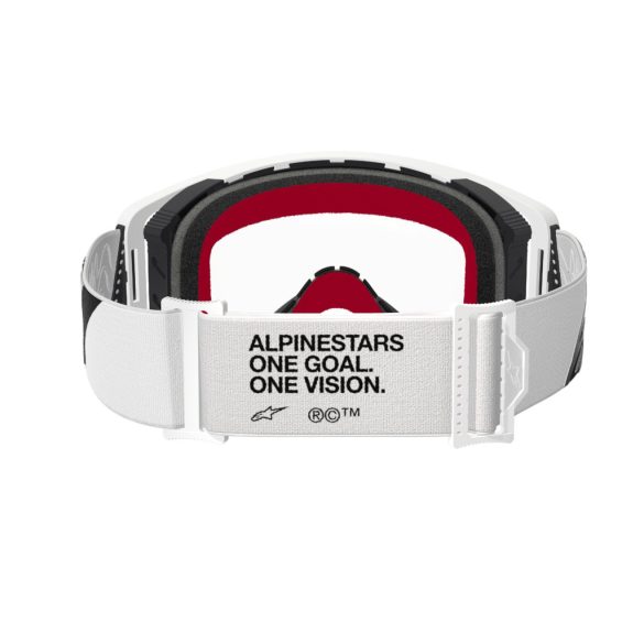 ALPINESTARS SUPERTECH CORP SZEMÜVEG FEHÉR  VIZTISZTA LENCSÉVEL