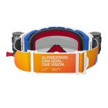 ALPINESTARS SUPERTECH CORP SZEMÜVEG ROLL-OFF FEHÉR-KÉK, VIZTISZTA LENCSÉVEL