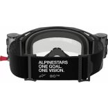 ALPINESTARS SZEMÜVEG VISISON 8 CORP ROLL-OFF FEKETE  ,VIZTISZTA LENCSÉVEL