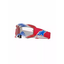  Alpinestars Vision5 corp piros szemüveg víztiszta lencsével