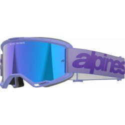   Alpinestars Vision5 wordmark lila szemüveg tükrös lencsével