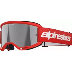   Alpinestars Vision3 wordmark piros szemüveg tükrös lencsével
