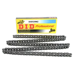 DID MEGHAJTÓLÁNC 520NZ-104 (104 SZEMES) O-GYŰRŰ NÉLKÜLI (NYITOTT + PATTINTÓS SZEM)