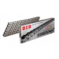   DID MEGHAJTÓLÁNC 520ZVMXBK-112 (112 SZEMES) X-RING (NYITOTT + SZEGECSELHETŐ SZEM)