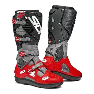 Sidi Crossfire3 SRS piros/szürke - fekete csizma