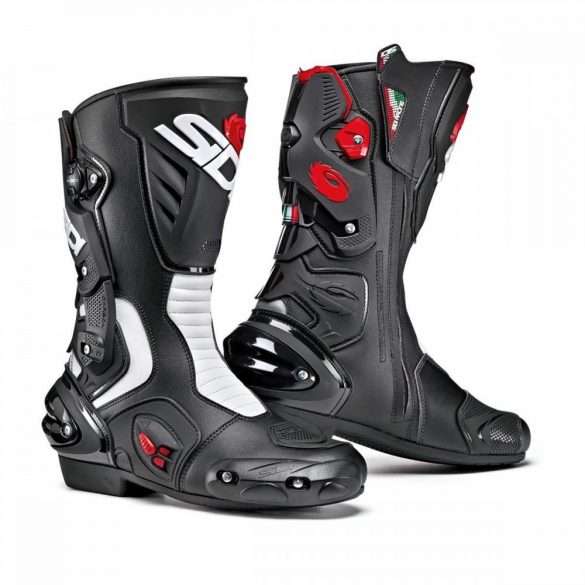 SIDI RACING   VERTIGO 2  MOTOROSCSIZMA, FEKETE-FEHÉR