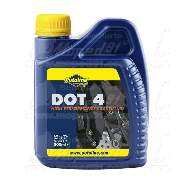 Putoline DOT 4.0 FÉK FOLYADÉK 500ML