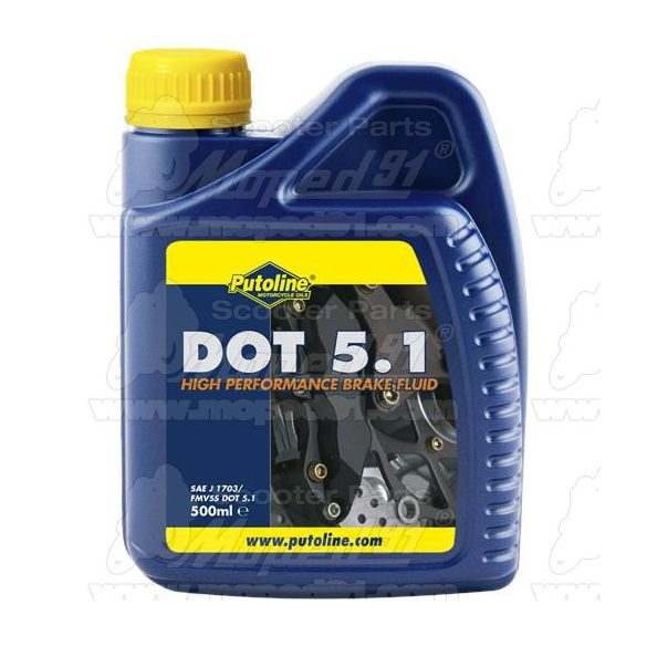 Putoline DOT 5.1 FÉK FOLYADÉK 500ML