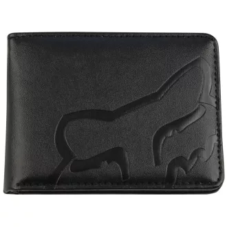 Fox core wallet fekete mübőr
