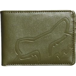 FOX Core bőr pénztárca  olivazöld  színben