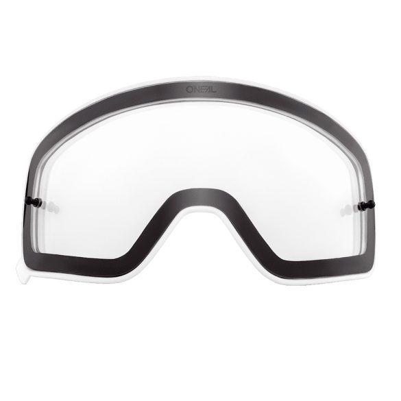 O'neal B50 szemüveg lencse, víztisztay fehér kerettel