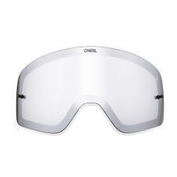   O'neal B50 szemüveg lencse, ezüst tükrös, fehér kerettel