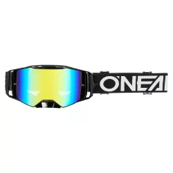  O'Neal B-55 CRAM –Black/White Szemüveg Radium Gold lencsével