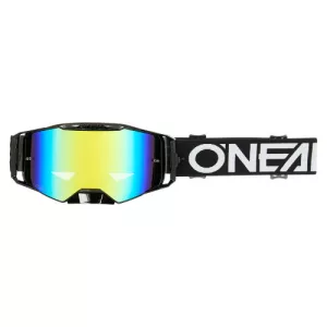 O'Neal B-55 CRAM –Black/White Szemüveg Radium Gold lencsével