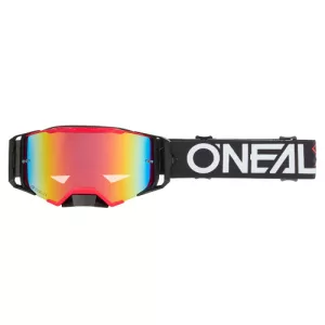 O'Neal B-33 Goggle HEXA Black/Red szemüveg - Radium Red lencsével