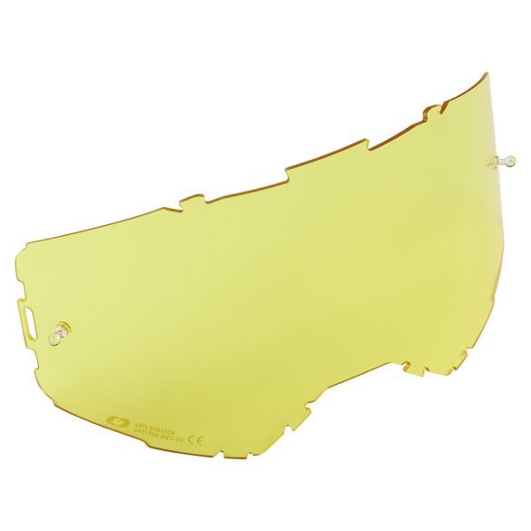O'Neal B-22 & B-33 szemüveg lencse yellow with Tear Off Pins