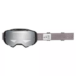 O'NEAL B-20 STRAIN V.22  SZEMÜVEG BLACK/WHITE - SILVER MIRROR