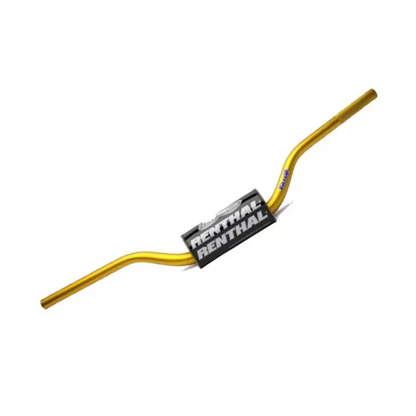 RENTHAL KORMÁNY 1,1/8 COLL (28,6MM) MX FATBAR ARANY HONDA CR/CRF, KAWASAKI KX/KXF ARANY SZÍN SZIVACCAL