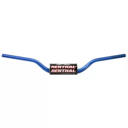   RENTHAL KORMÁNY 1,1/8 COLL (28,6MM) MX FATBAR KÉK CR HIGH/RICKY JOHNSON KÉK SZÍN SZIVACCAL