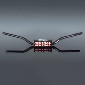 RENTHAL KORMÁNY 1,1/8 COLL (28,6MM) MX FATBAR FEKETE RC WYSOKA HIGH FEKETE SZÍN SZIVACCAL