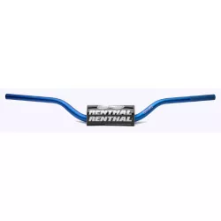   RENTHAL KORMÁNY 1,1/8 COLL (28,6MM) MX FATBAR KÉK RC WYSOKA HIGH KÉK SZÍN SZIVACCAL