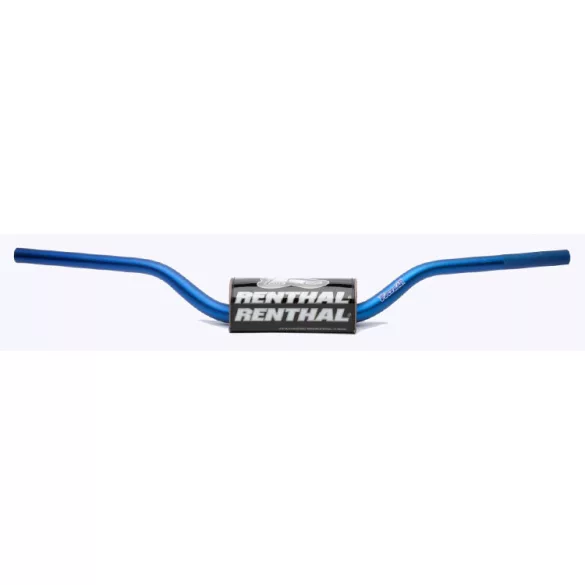 RENTHAL KORMÁNY 1,1/8 COLL (28,6MM) MX FATBAR KÉK RC WYSOKA HIGH KÉK SZÍN SZIVACCAL