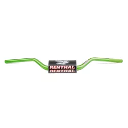   RENTHAL KORMÁNY 1,1/8 COLL (28,6MM) MX FATBAR ZÖLD RC WYSOKA HIGH ZÖLD SZÍN SZIVACCAL
