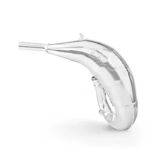   OXA FACTORY DYFUZOR (TUBA REZONANSOWA) FRONT EXHAUST PIPE CHROME X8 BETA RR 125 '20-'25