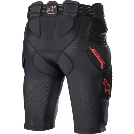 Alpinestars bionic pro protektoros short fekete/piros
