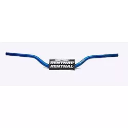   RENTHAL KORMÁNY 1,1/8 COLL (28,6MM) MX FATBAR KÉK RC SX/SXF 06-09, SUZUKI RM/RMZ 06-13 KÉK SZÍN SZIVACCAL