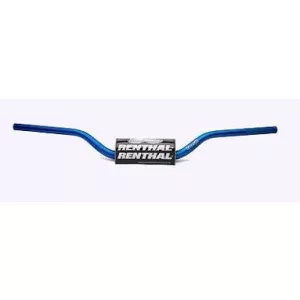 RENTHAL KORMÁNY 1,1/8 COLL (28,6MM) MX FATBAR KÉK RC SX/SXF 06-09, SUZUKI RM/RMZ 06-13 KÉK SZÍN SZIVACCAL