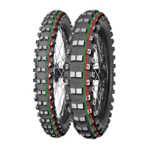 MITAS GUMIABRONCS 70/100-19 TERRA FORCE-MX MH MEDIUM/HARD 42M (PIROS/ZÖLD CSÍK) TT ELSŐ DOT 2024 (DOT:CCDC/CTDC/TBDC) (460068)