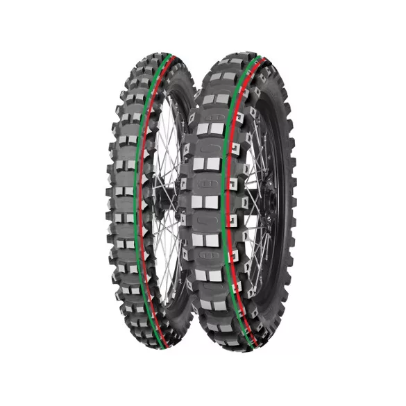 MITAS GUMIABRONCS 70/100-19 TERRA FORCE-MX MH MEDIUM/HARD 42M (PIROS/ZÖLD CSÍK) TT ELSŐ DOT 2024 (DOT:CCDC/CTDC/TBDC) (460068)
