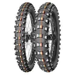   MITAS GUMIABRONCS 90/100-14 TERRA FORCE-MX SM 49M (PIROS-SÁRGA CSÍK) TT HÁTSÓ DOT 2025 (DOT:XPDP/XSDP) (460050) (HELYETTESÍTŐ: 70000173)