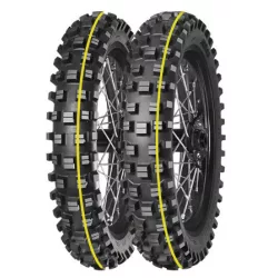   MITAS GUMIABRONCS 120/90-18 TERRA FORCE-EX XT SZUPER EXTRÉM 65M TT HÁTSÓ (SÁRGA CSÍK) DOT 03-07/2025 (460103) (HELYETTESÍTŐ: 70000286)