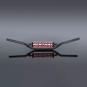 Renthal MX kormány (22mm), fekete, fekete szivaccsal