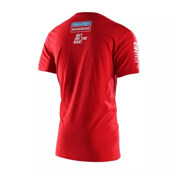 Troy Lee Design GasGas Team  póló, piros