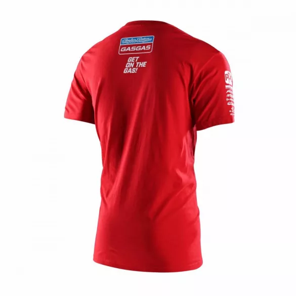 Troy Lee Design GasGas Team  póló, piros
