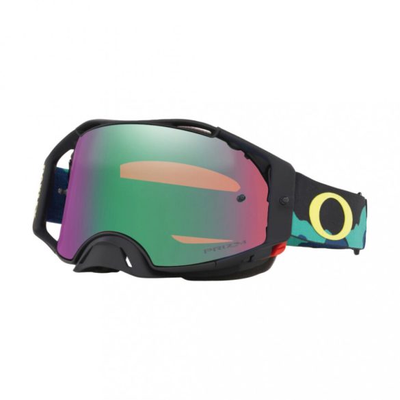 Oakley AIRBRAKE PRIZM CAMO TOMAC szemüveg, Jade Iridium tükrös lencsével