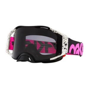 Oakley Airbrake mx szemüveg 0OO7046-E4 Black splatter