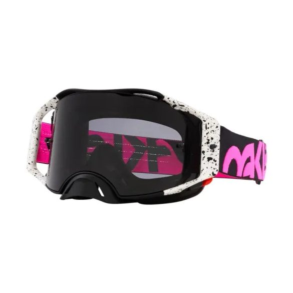 Oakley Airbrake mx szemüveg 0OO7046-E4 Black splatter