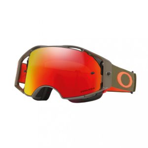 Oakley AIRBRAKE PRIZM DARK BRUSH szemüveg, Torch Iridium tükrös lencsével